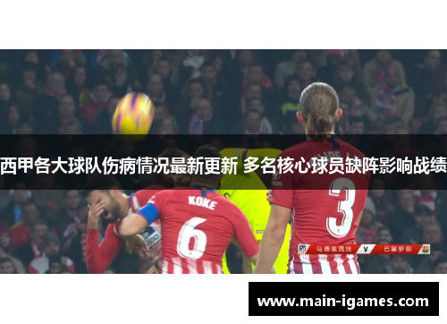 西甲各大球队伤病情况最新更新 多名核心球员缺阵影响战绩